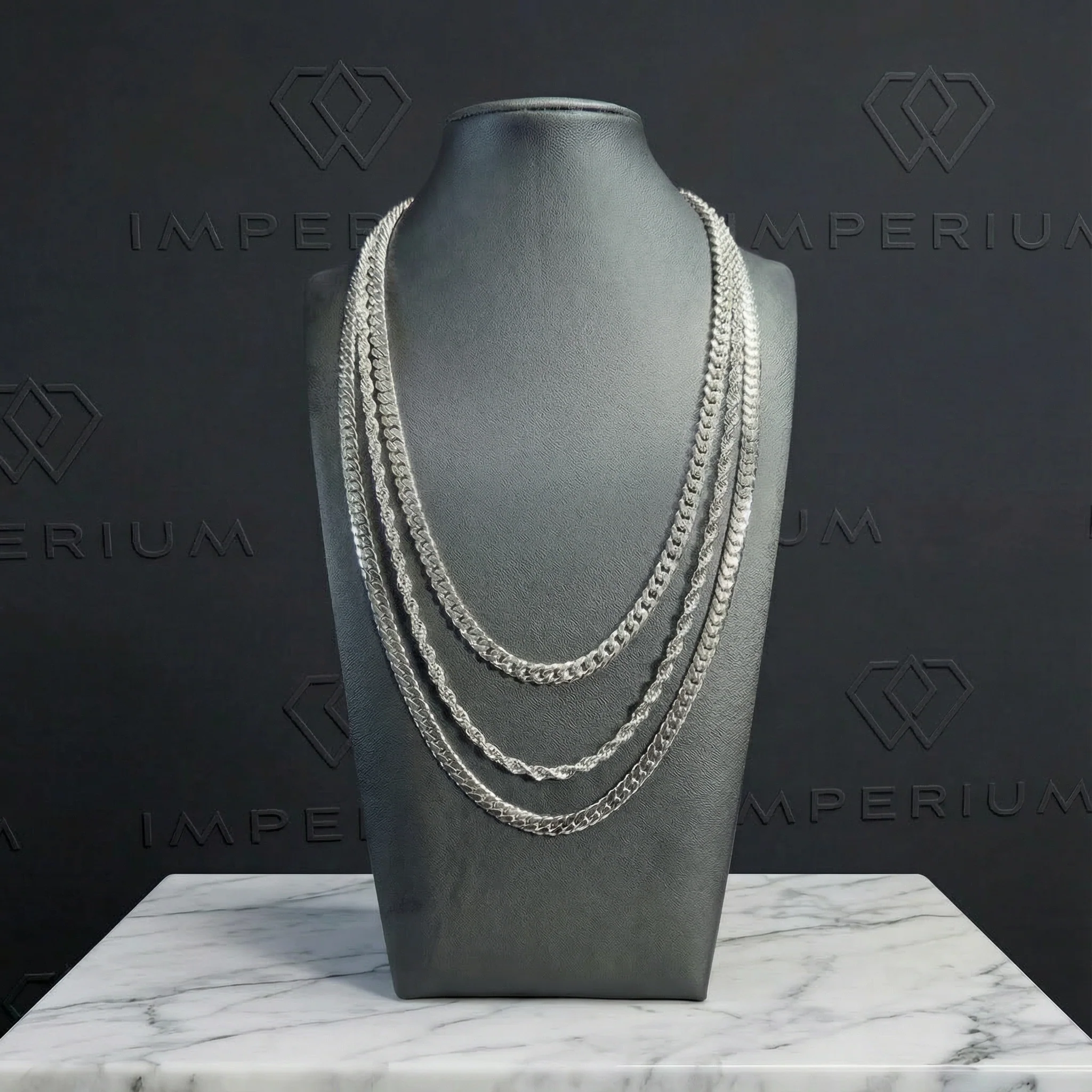 3 Chains for $99 (Silver) - Image 2