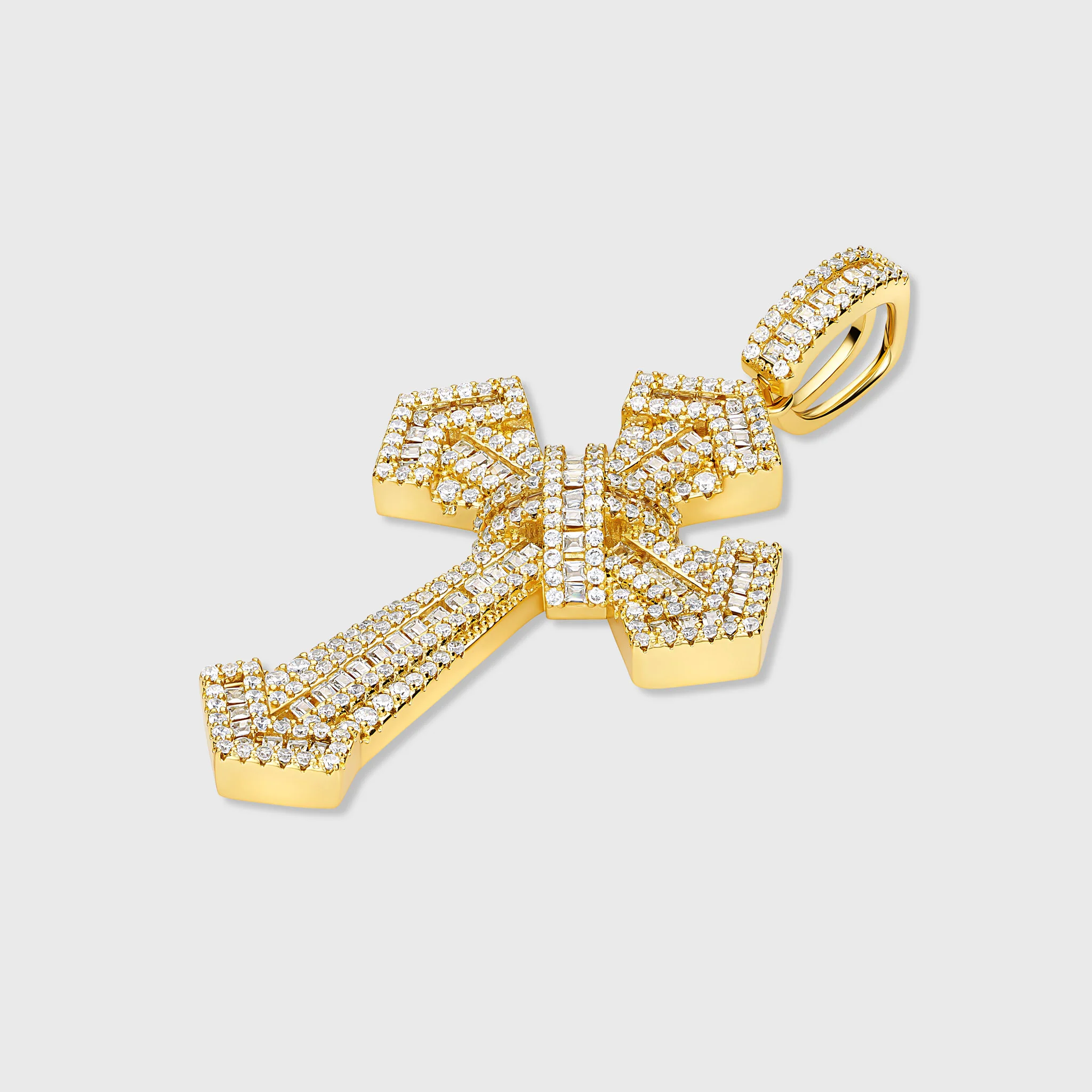 Arrow Cross Pendant (Gold) - Image 3