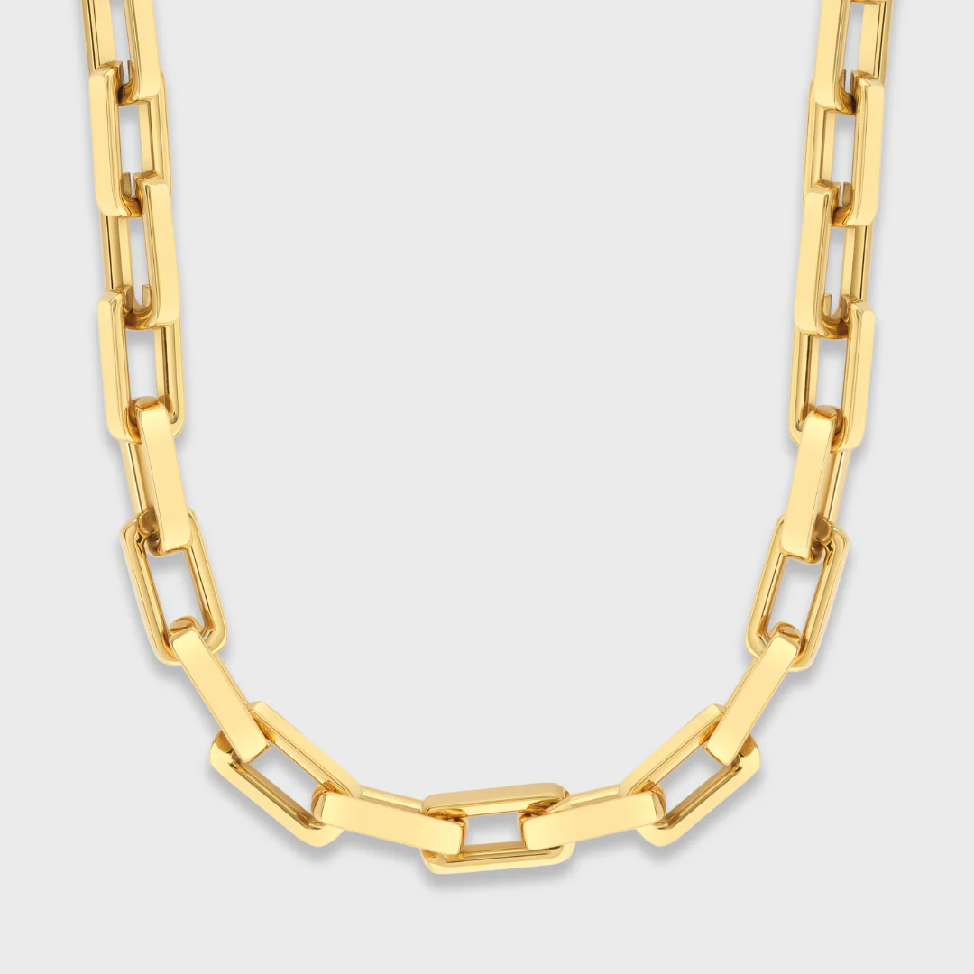 Boxed Anchor Chain (Gold) - 10mm