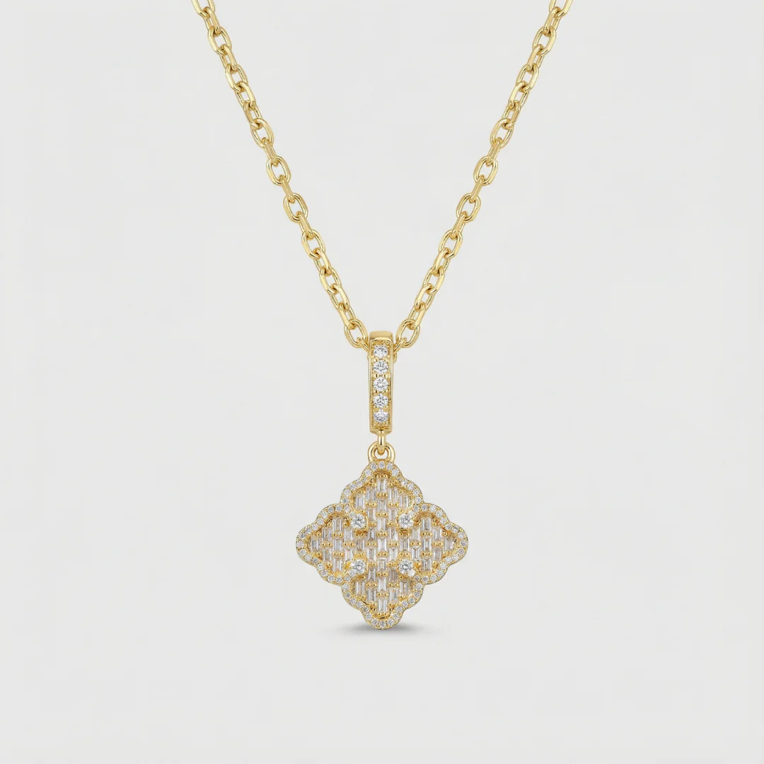 Clover Royale Chain + Bracelet (Gold) - Image 4