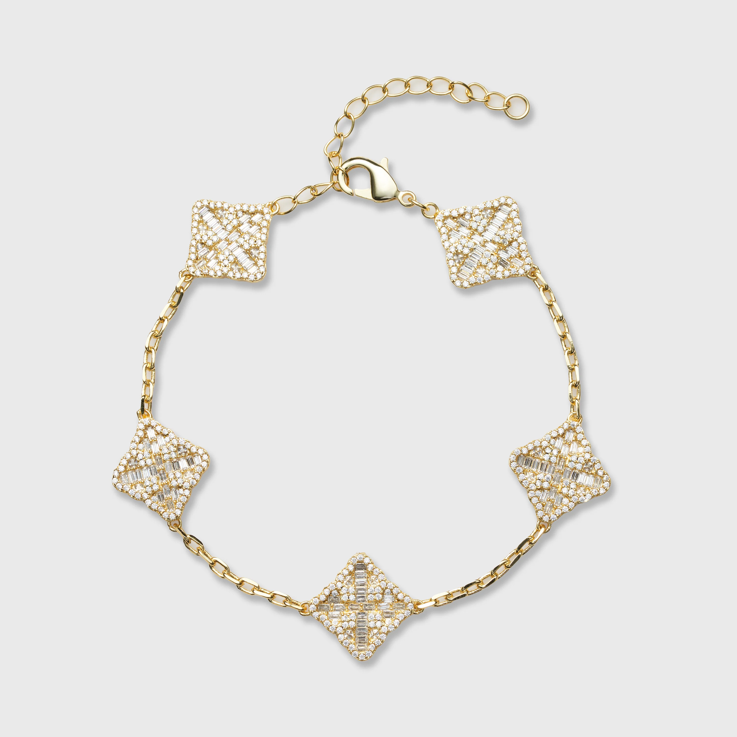 Clover Royale Chain + Bracelet (Gold) - Image 5