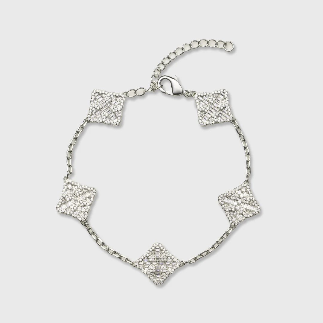 Clover Royale Chain + Bracelet (Silver) - Image 5