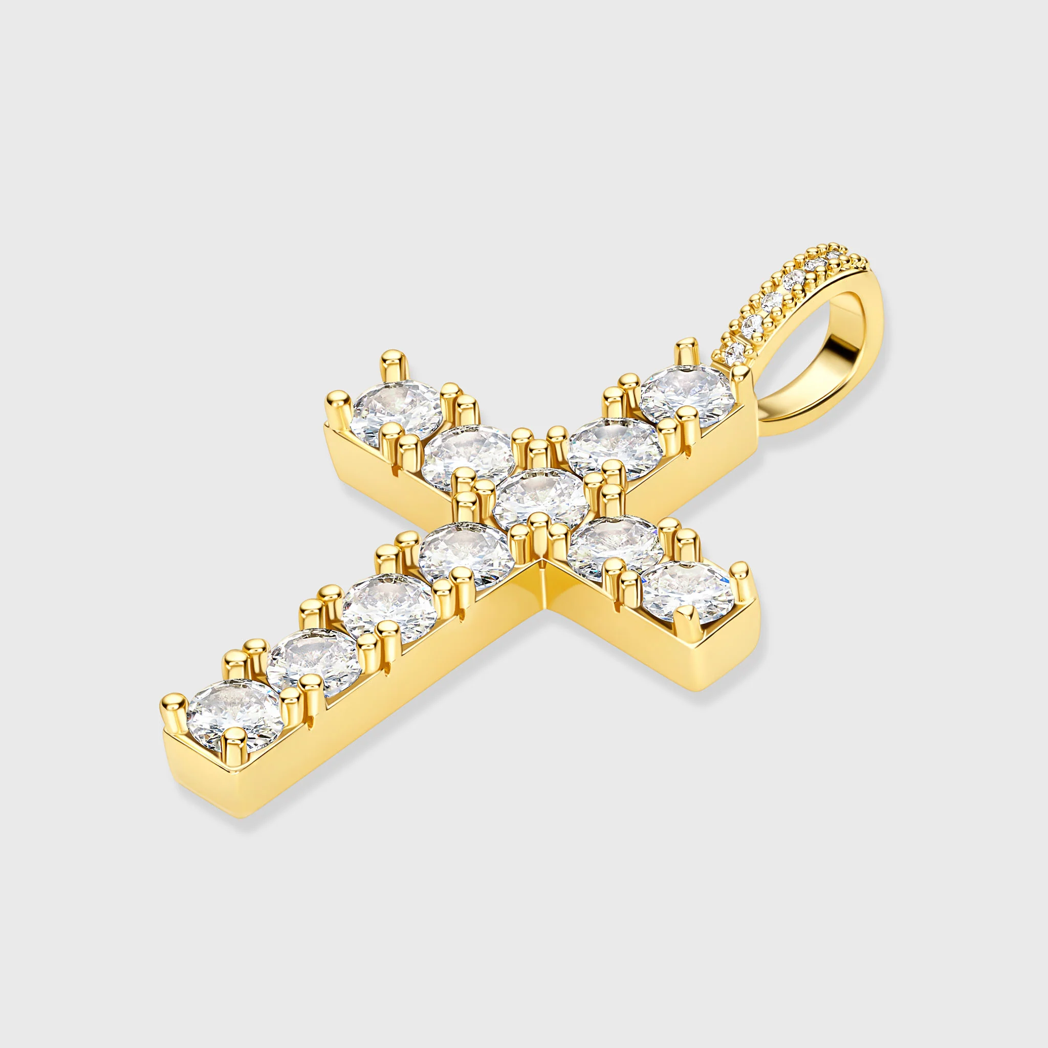 Cross Pendant (Gold) - Image 3