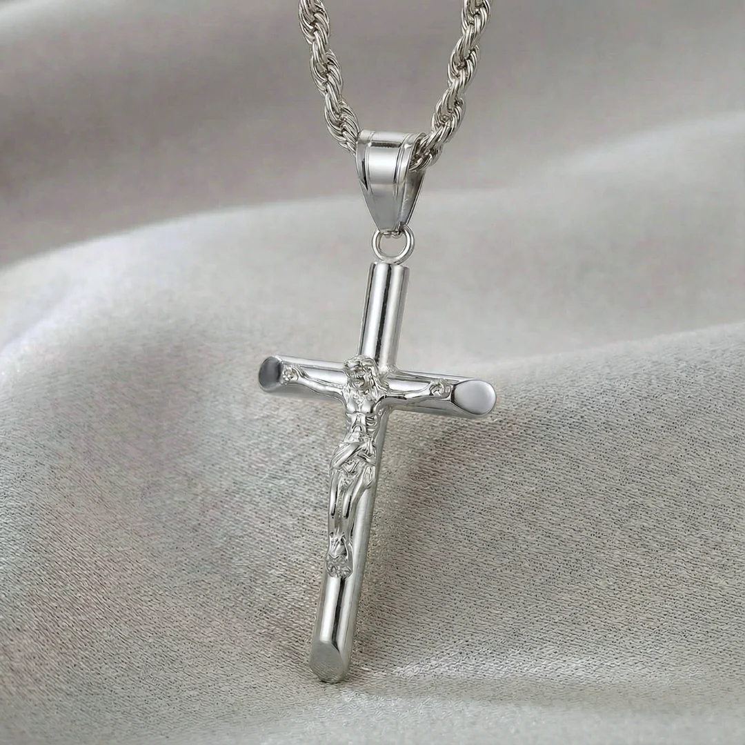 Crucifix Pendant (Silver) - Image 5