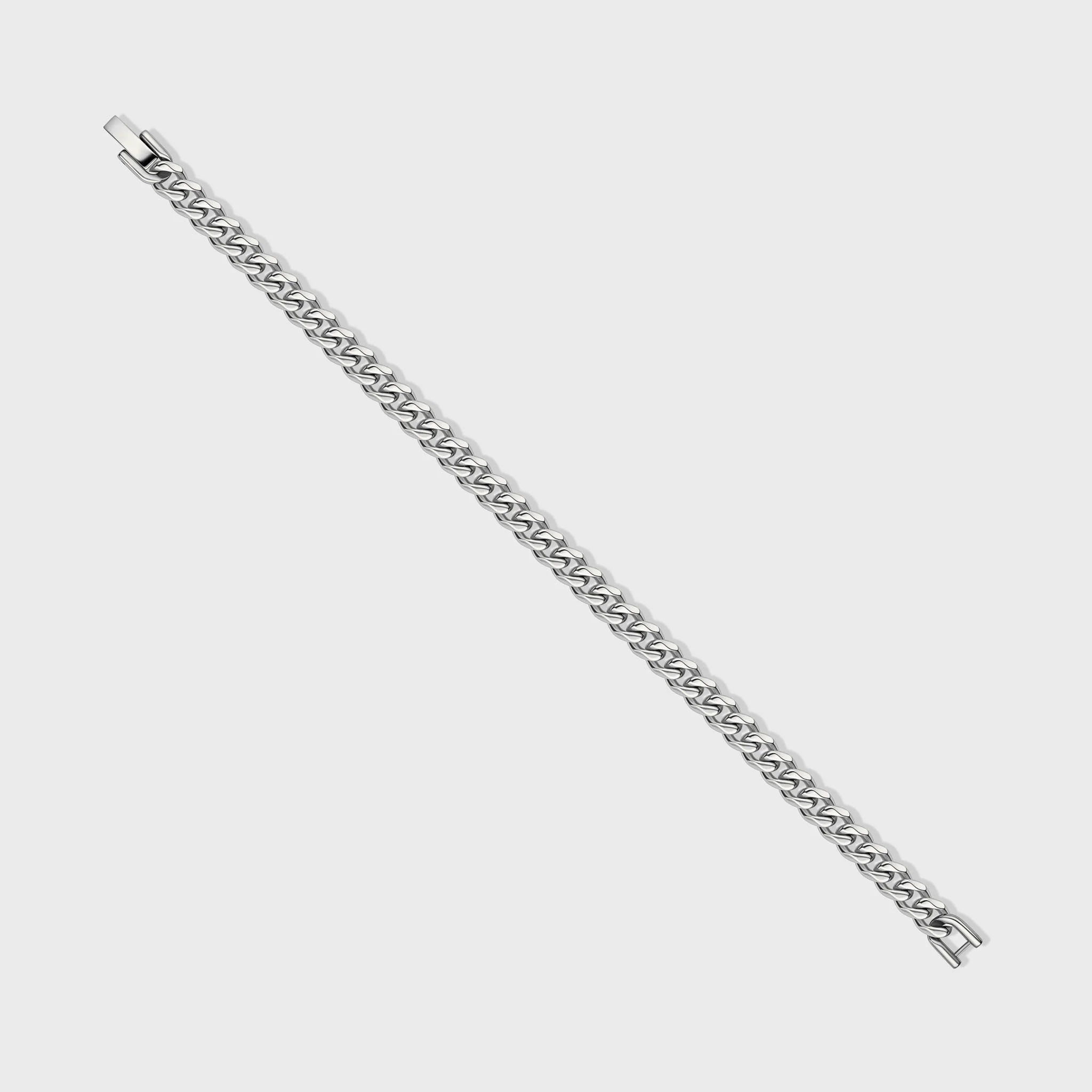Cuban + Rope Bracelet Stack (Silver) - Image 3