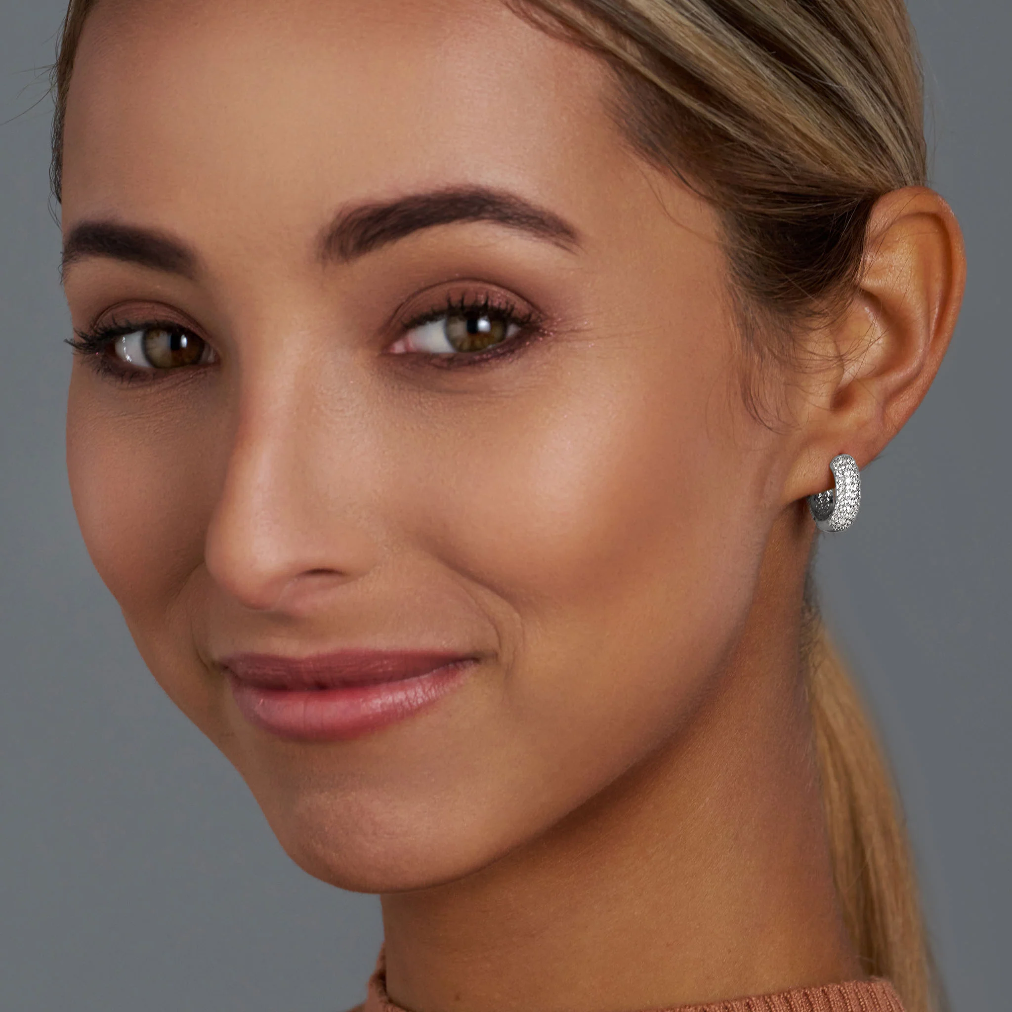 Eternity Earrings (Silver) - Image 3