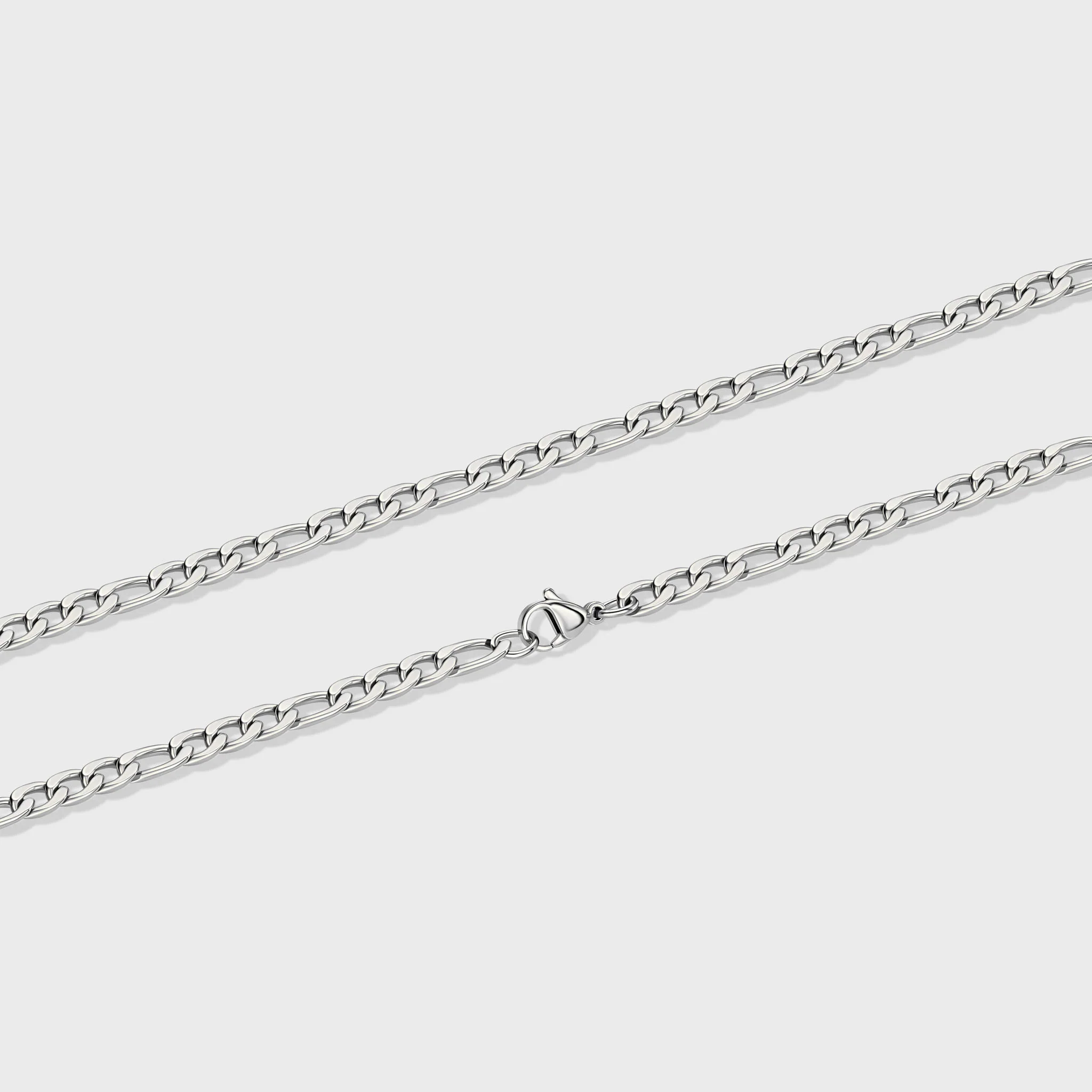 Figaro Chain (Silver) - 5mm - Image 3