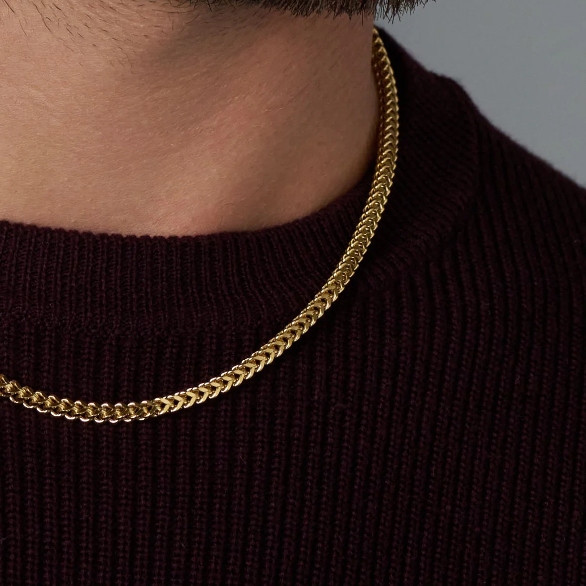Franco Chain (Gold) - 3mm - Image 5