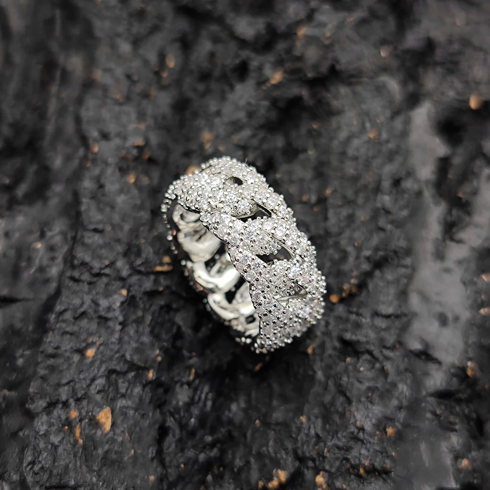 Iced Cuban Ring (Silver) - Image 4