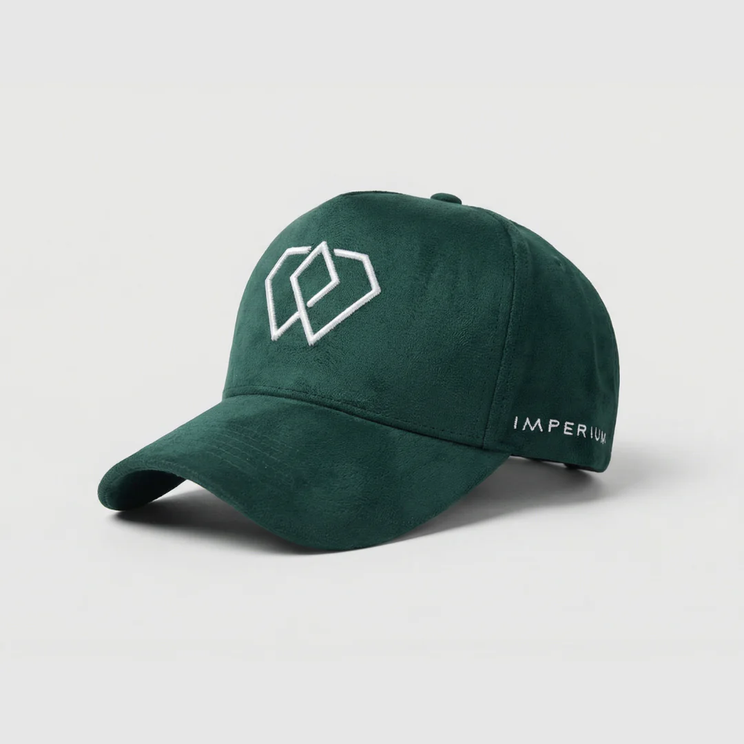 Imperium Green Suede Hat - Image 3