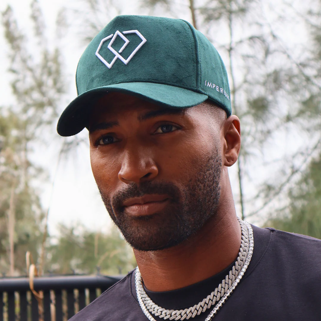 Imperium Green Suede Hat - Image 6