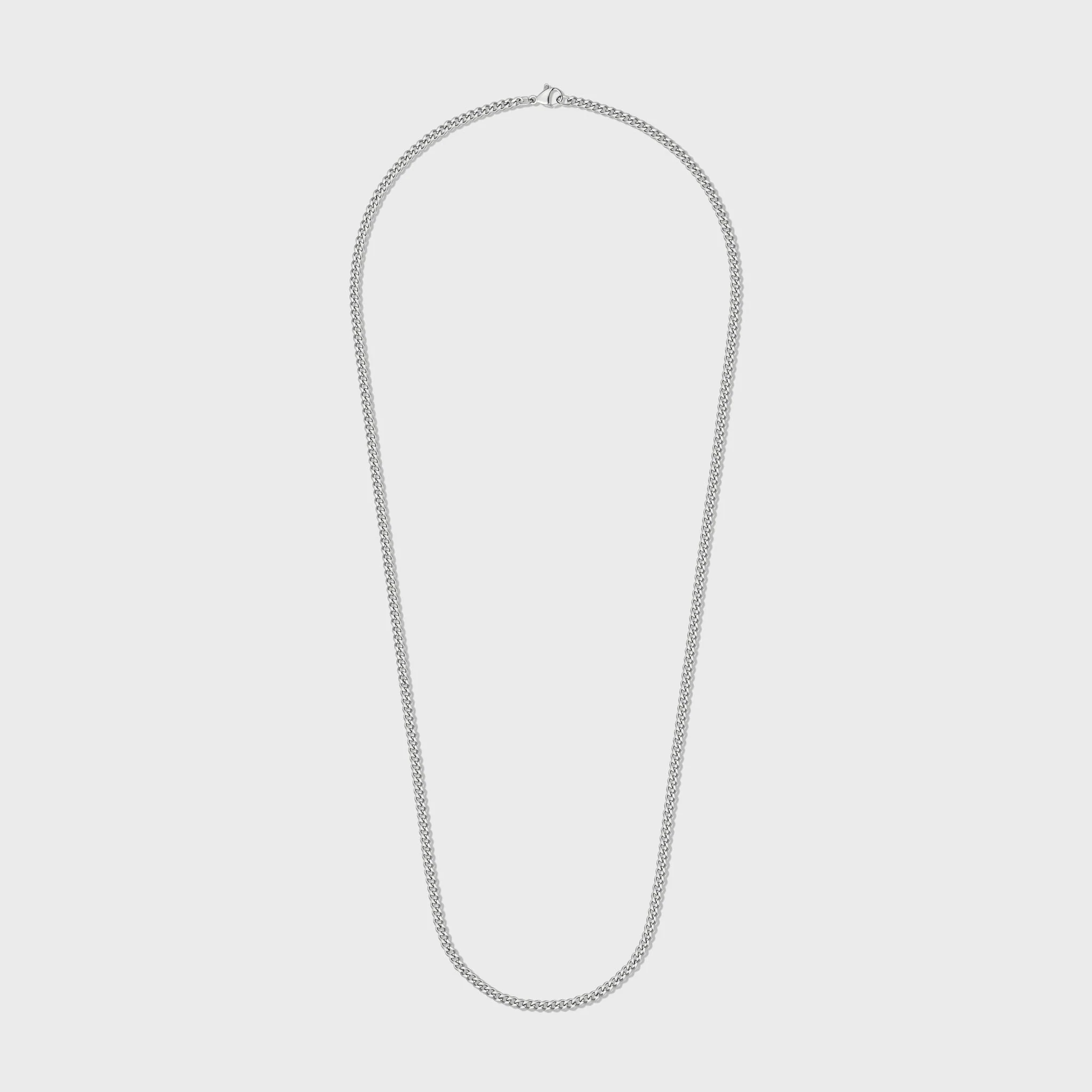 Micro Cuban Link Chain (Silver) - Image 4