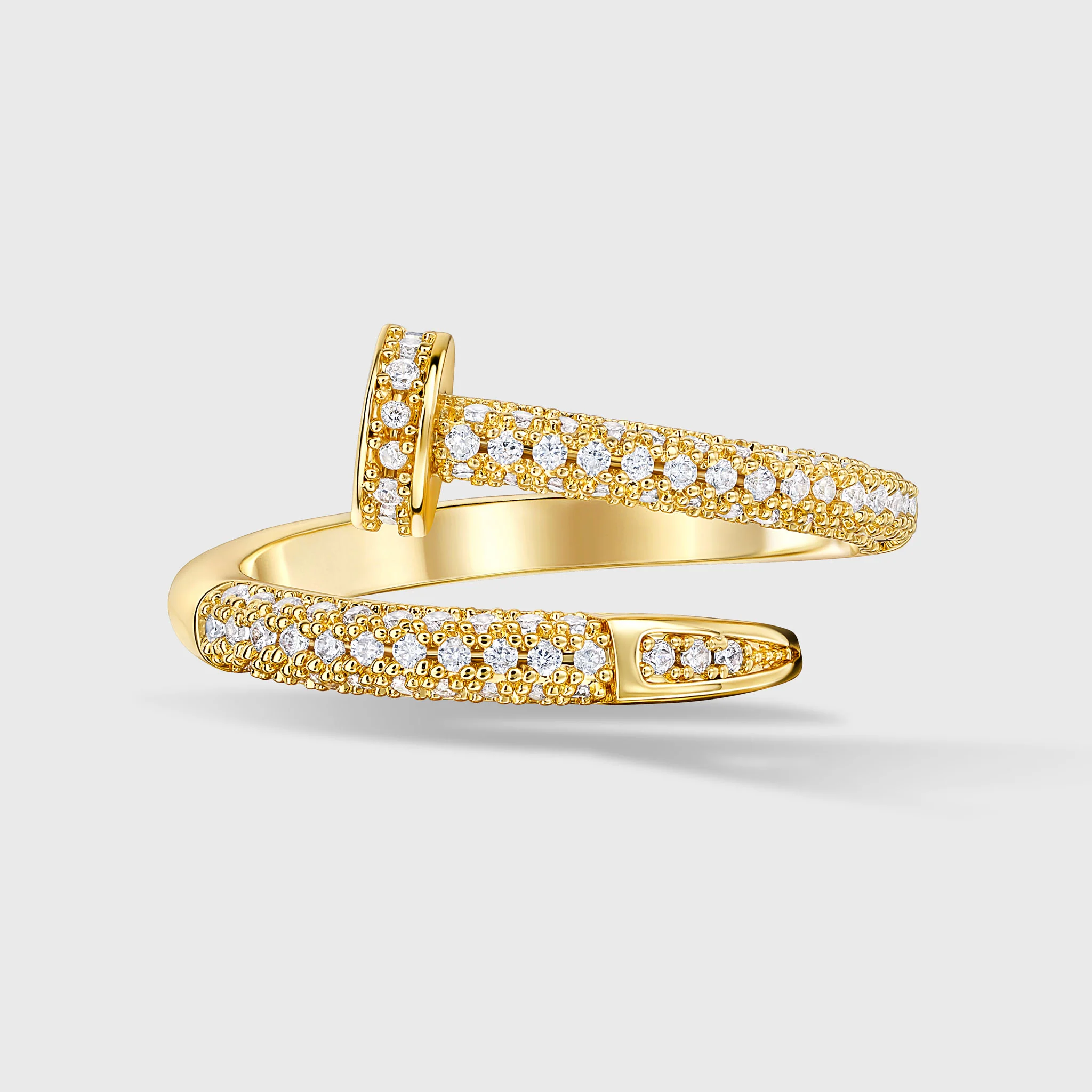 Nail Ring (Gold) - Image 3