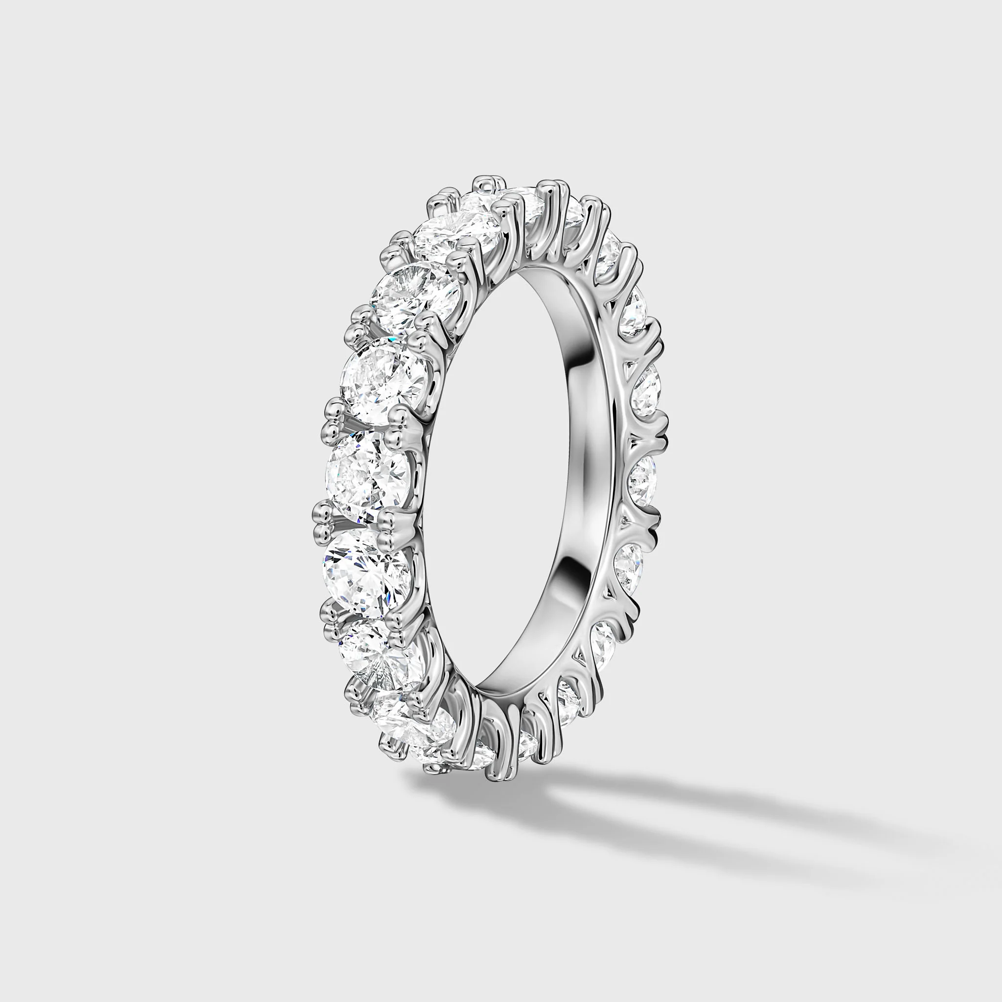 Rings Bundle (Silver) - Cuban, Tennis and Nail - Image 6