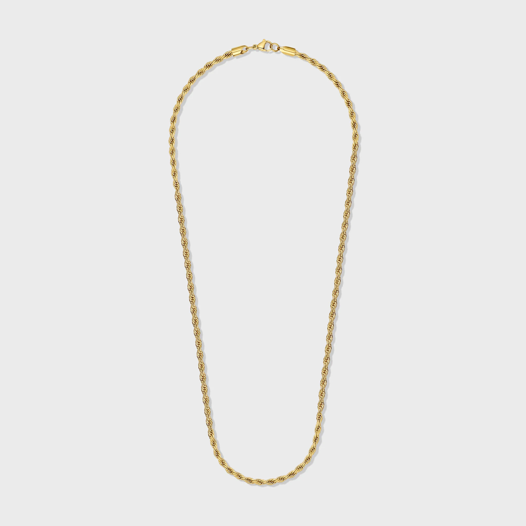Rope Chain (Gold) - 4mm - Image 4