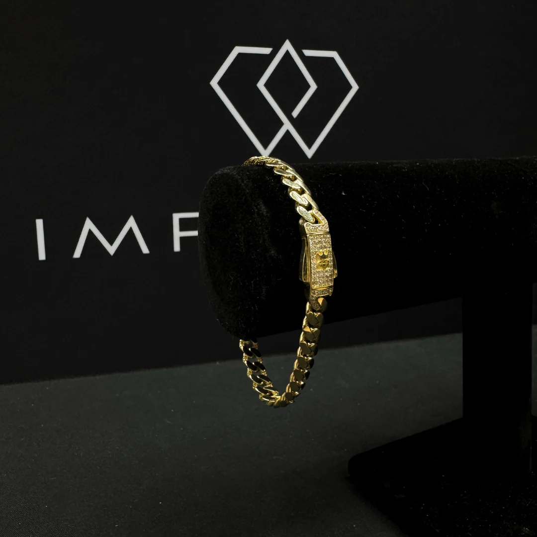 Solid Gold Cuban Link Bracelet - 7mm