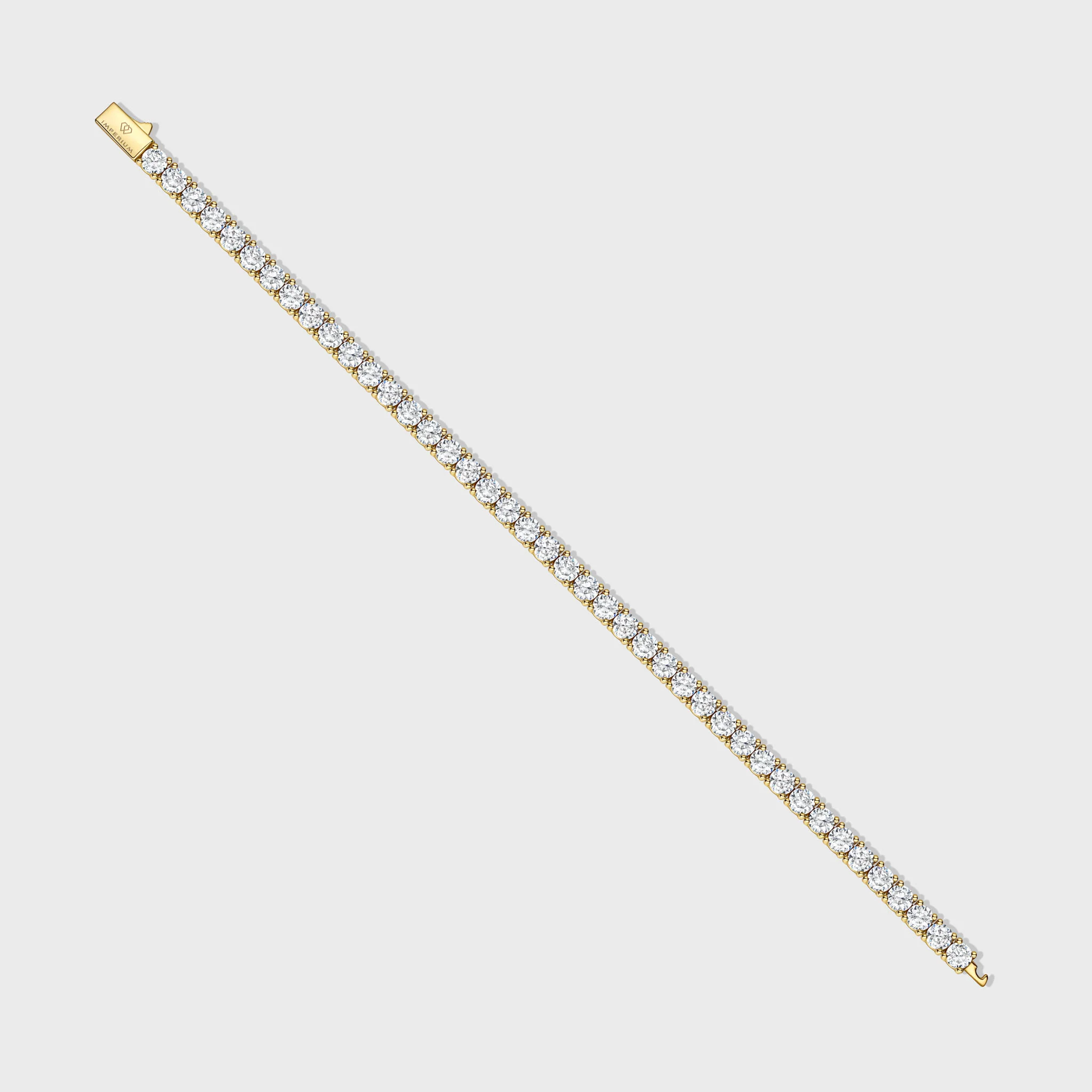 Tennis Bracelet (Gold) - 5mm - Image 3