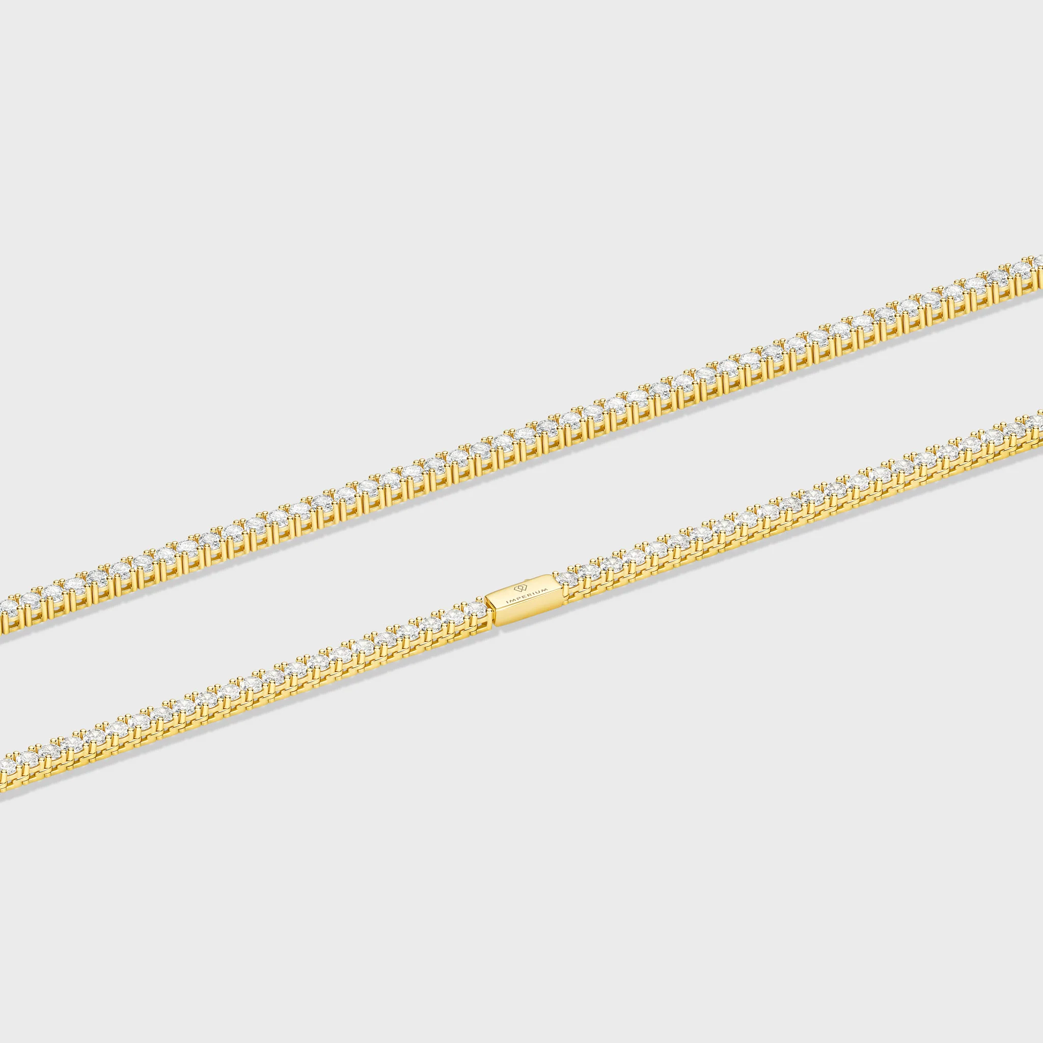 Tennis Chain (Gold) - 3mm - Image 3