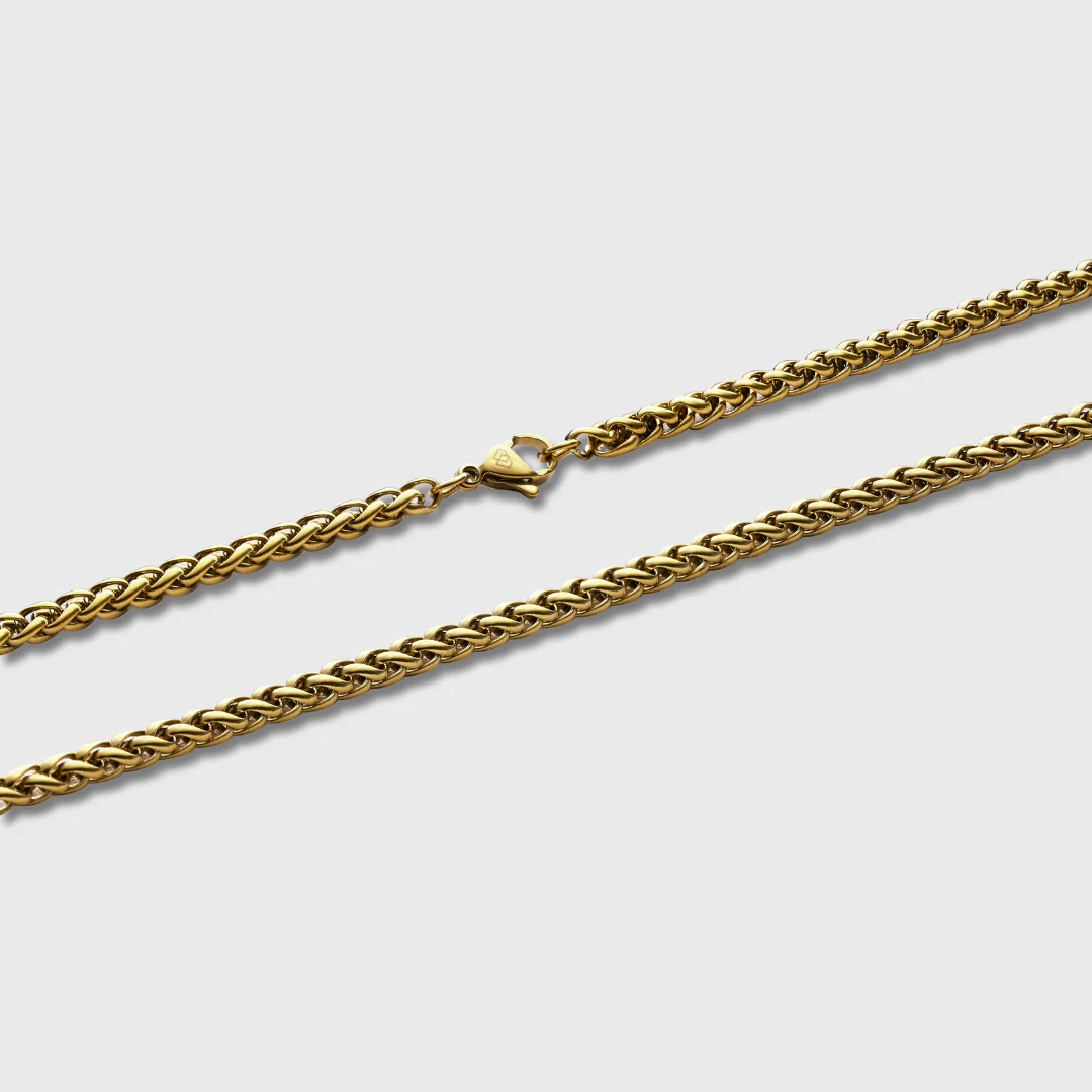 Wheat Chain (Gold) - 4mm - Image 3