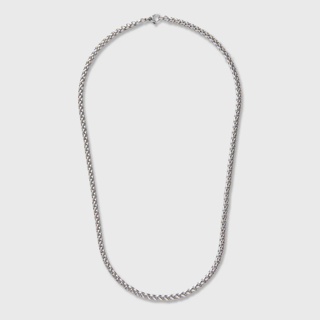Wheat Chain (Silver) - 4mm - Image 5