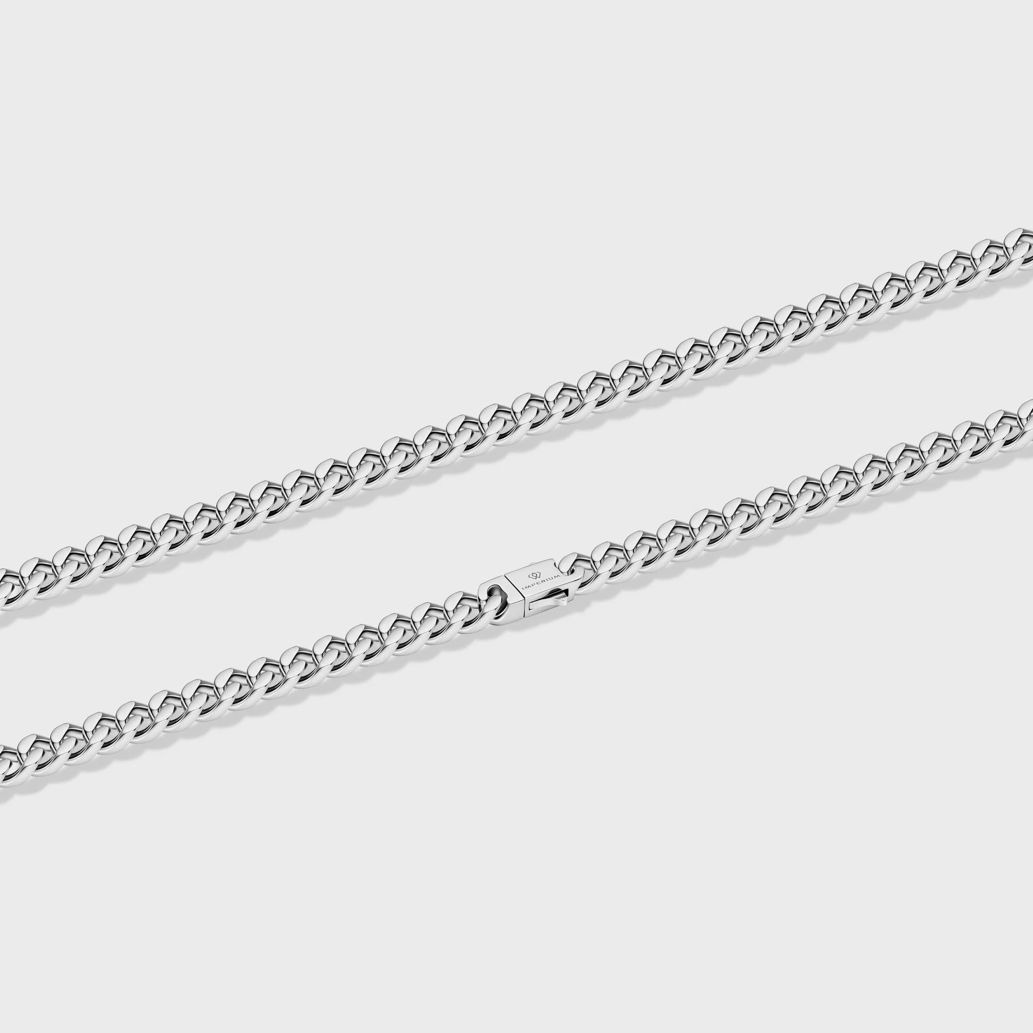 Women's Cuban 5mm + Rope 4mm Stack (Silver) - Image 3