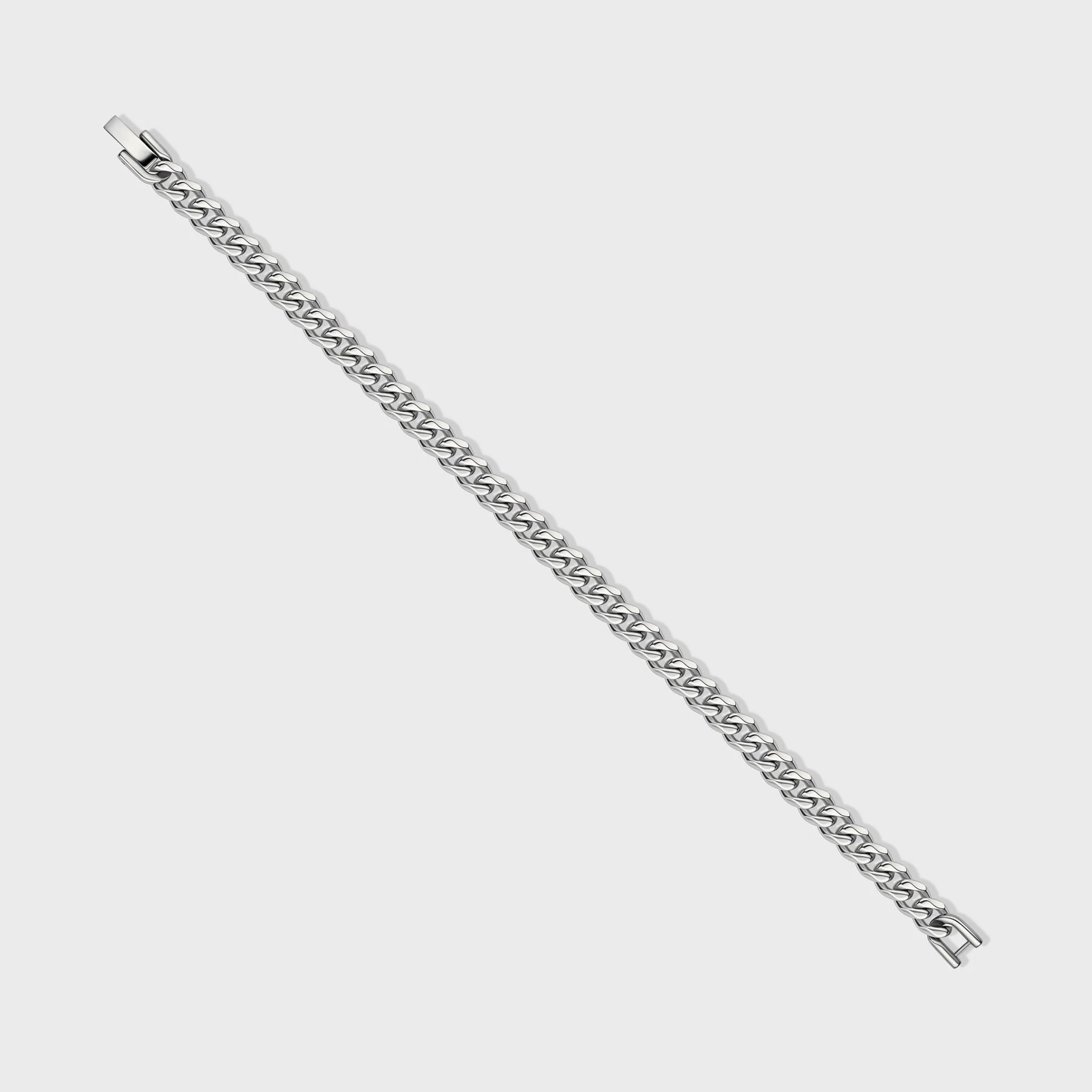 Women's Cuban + Franco Bracelet Stack (Silver) - Image 3