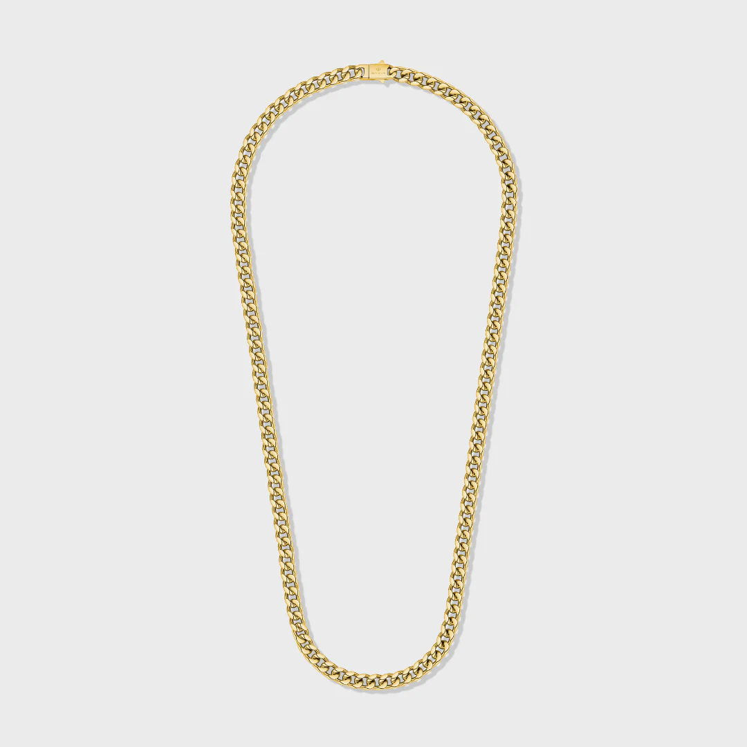 Women's Cuban Chain (Gold) - 5mm - Image 4