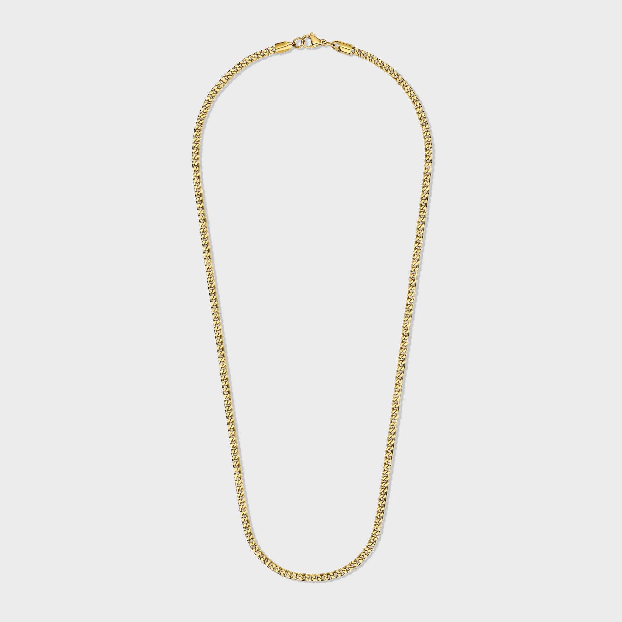 Women's Franco Chain (Gold) - 3mm - Image 4