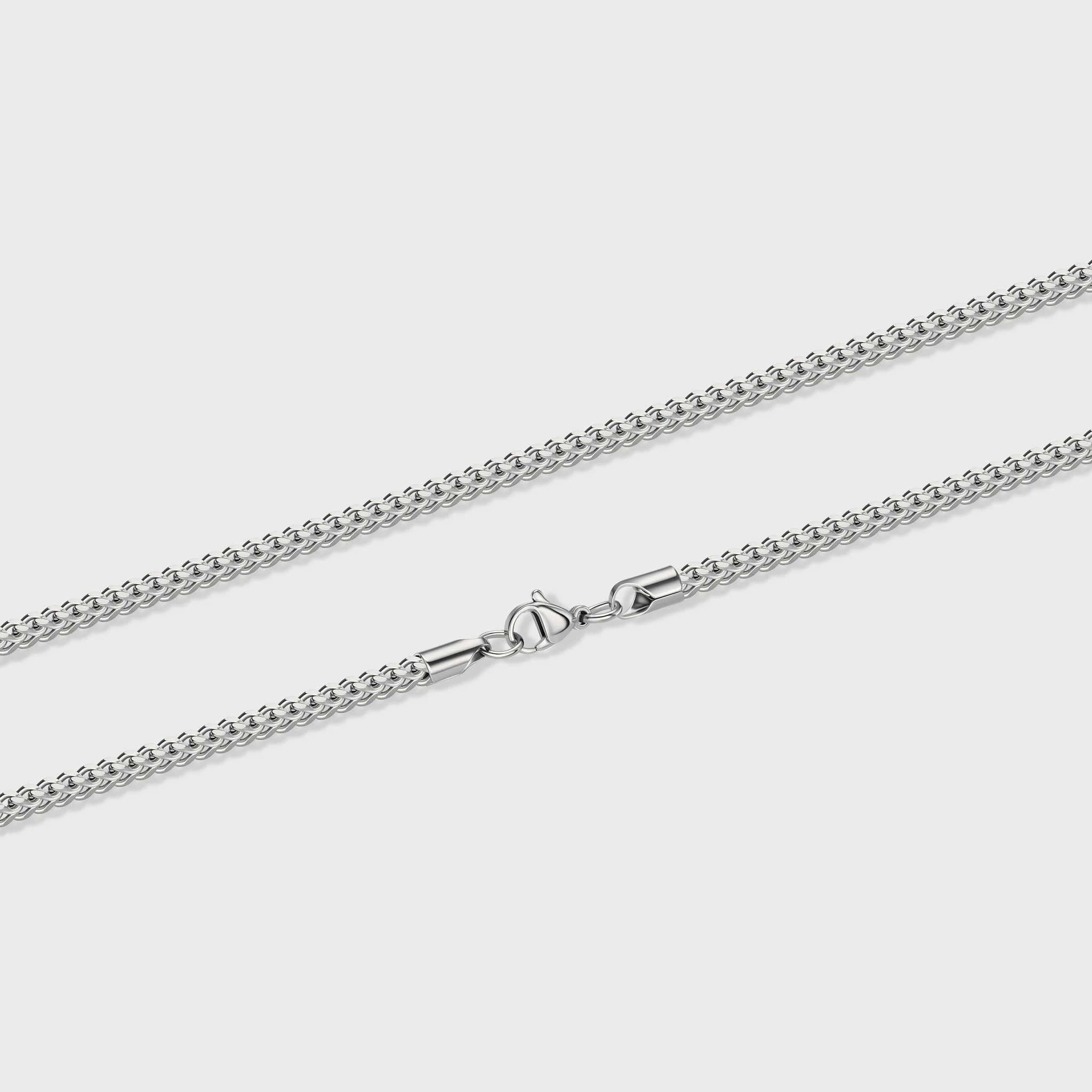 Women's Franco Chain (Silver) - 3mm - Image 2