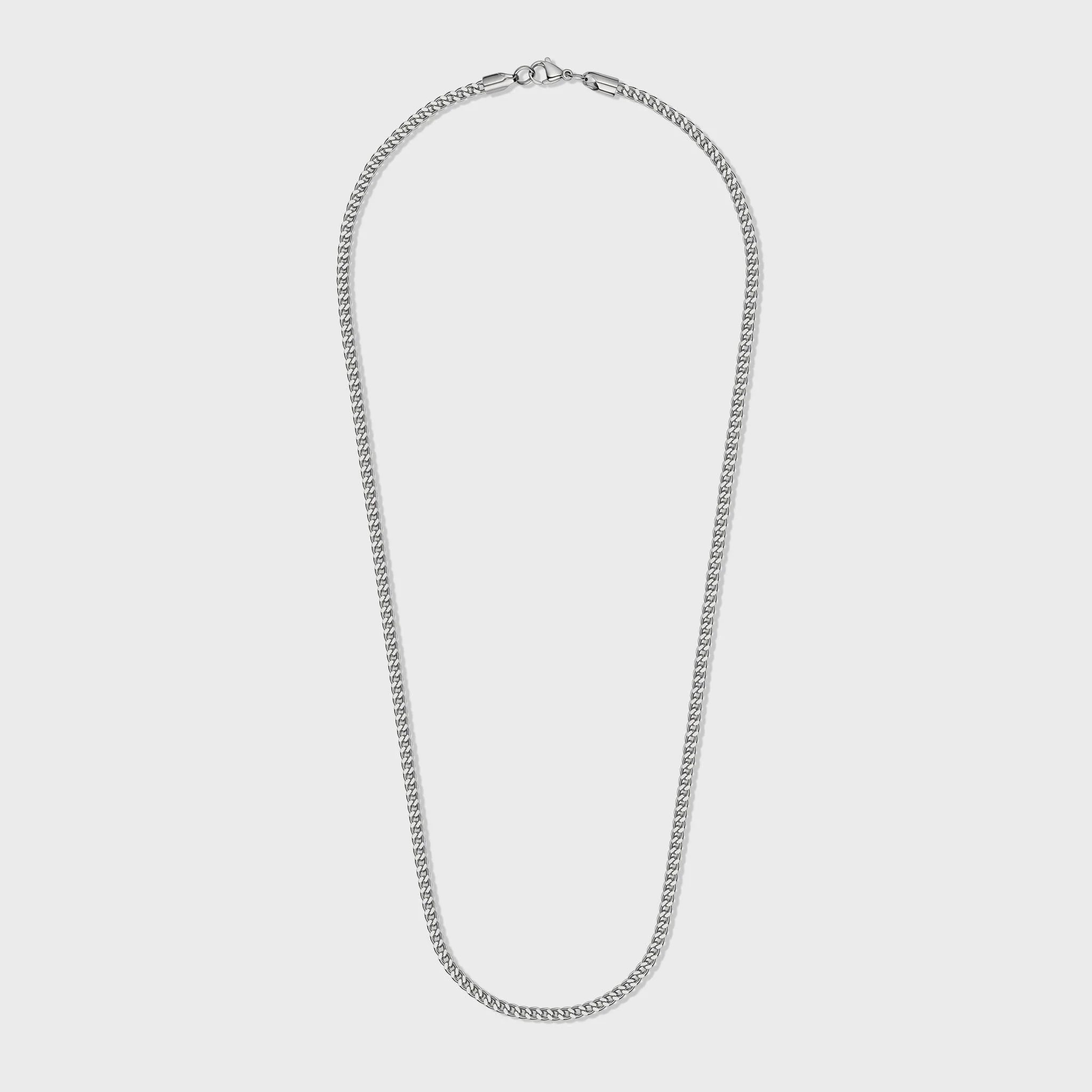 Women's Franco Chain (Silver) - 3mm - Image 3