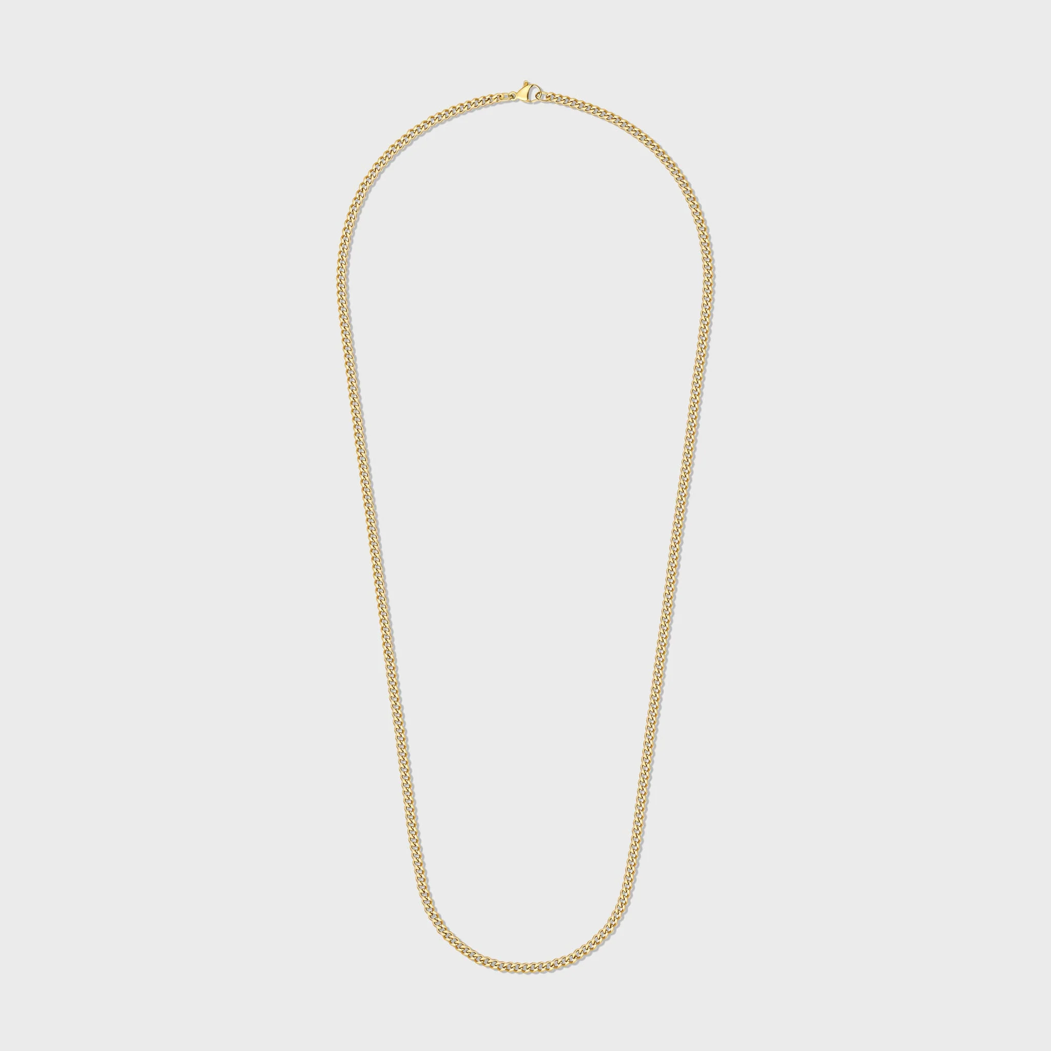 Women's Micro Cuban Chain (Gold) - Image 4