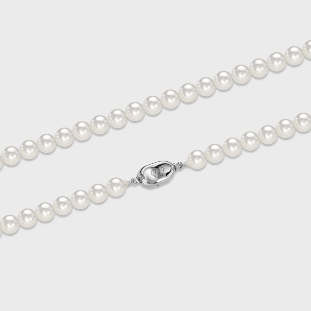 Women's Pearl Necklace - 6mm - Image 3