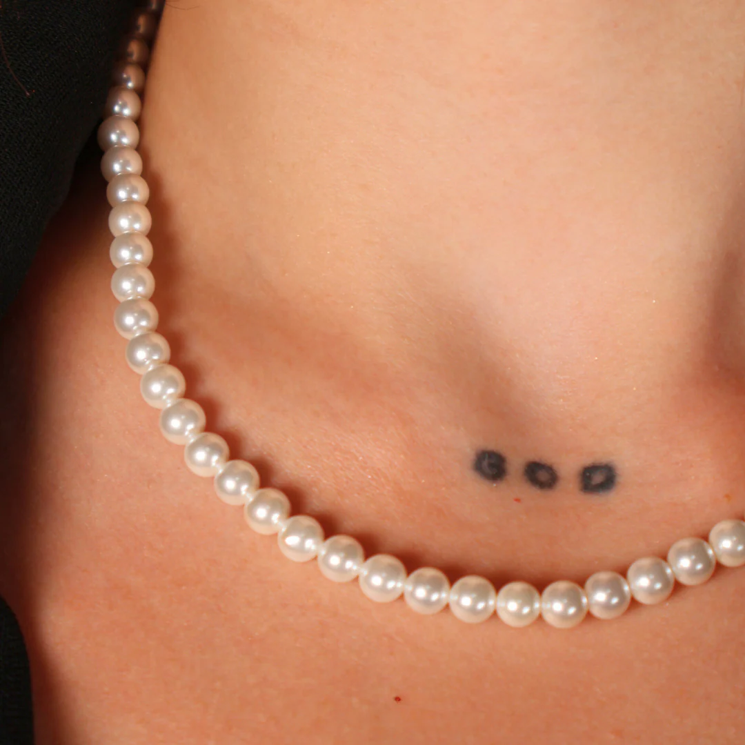 Women's Pearl Necklace - 6mm - Image 4
