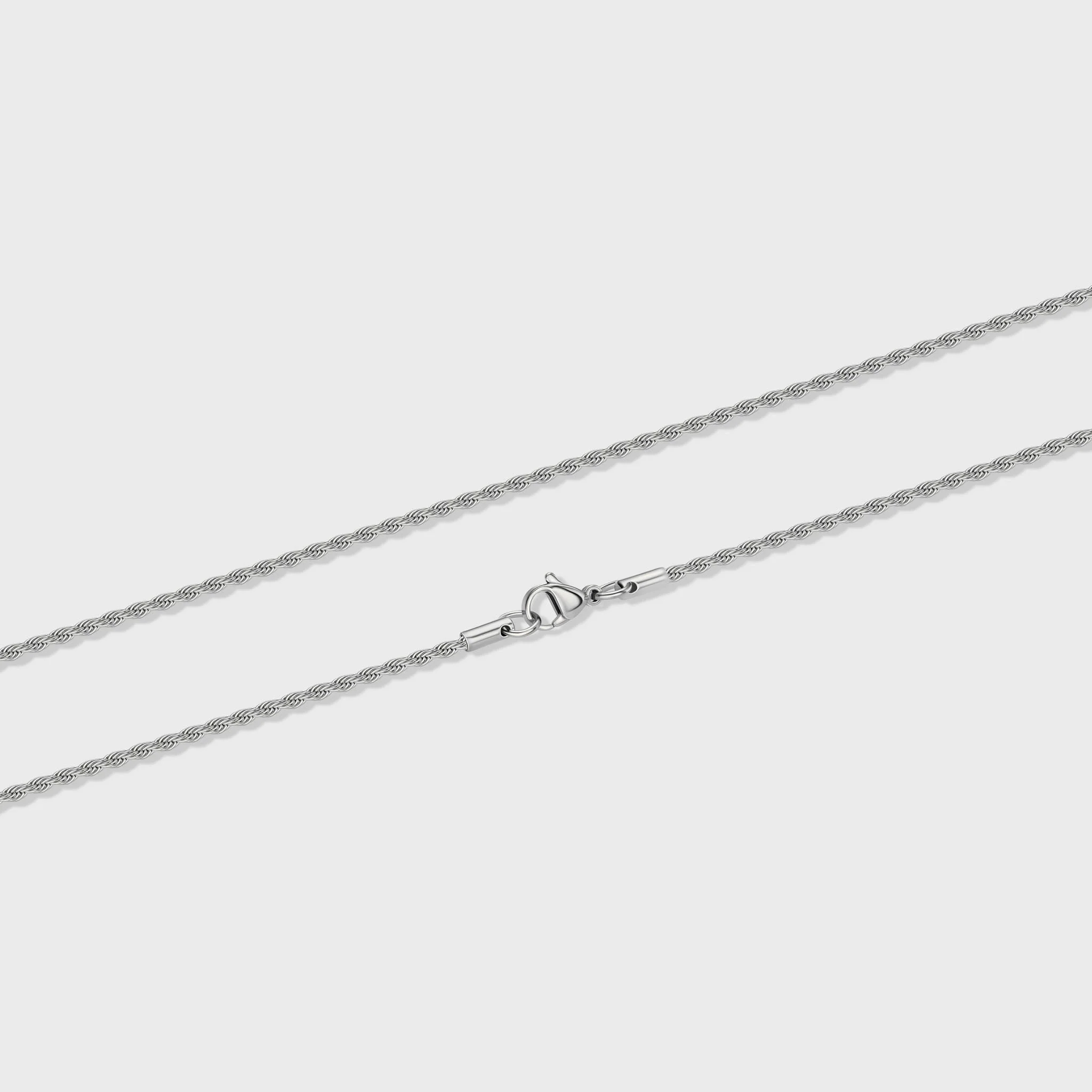 Women's Rope Chain (Silver) - 2mm - Image 3