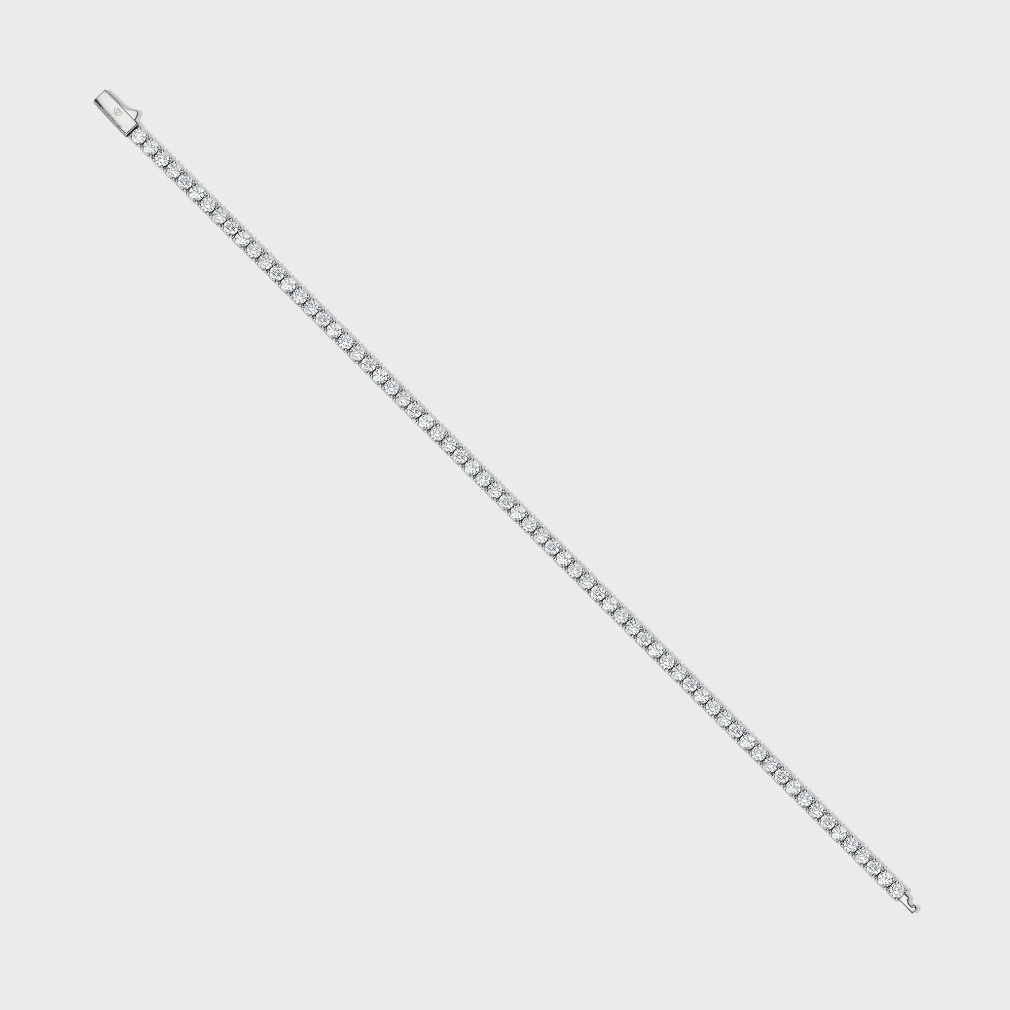 Women's Tennis Bracelet (Silver) - 3mm - Image 3