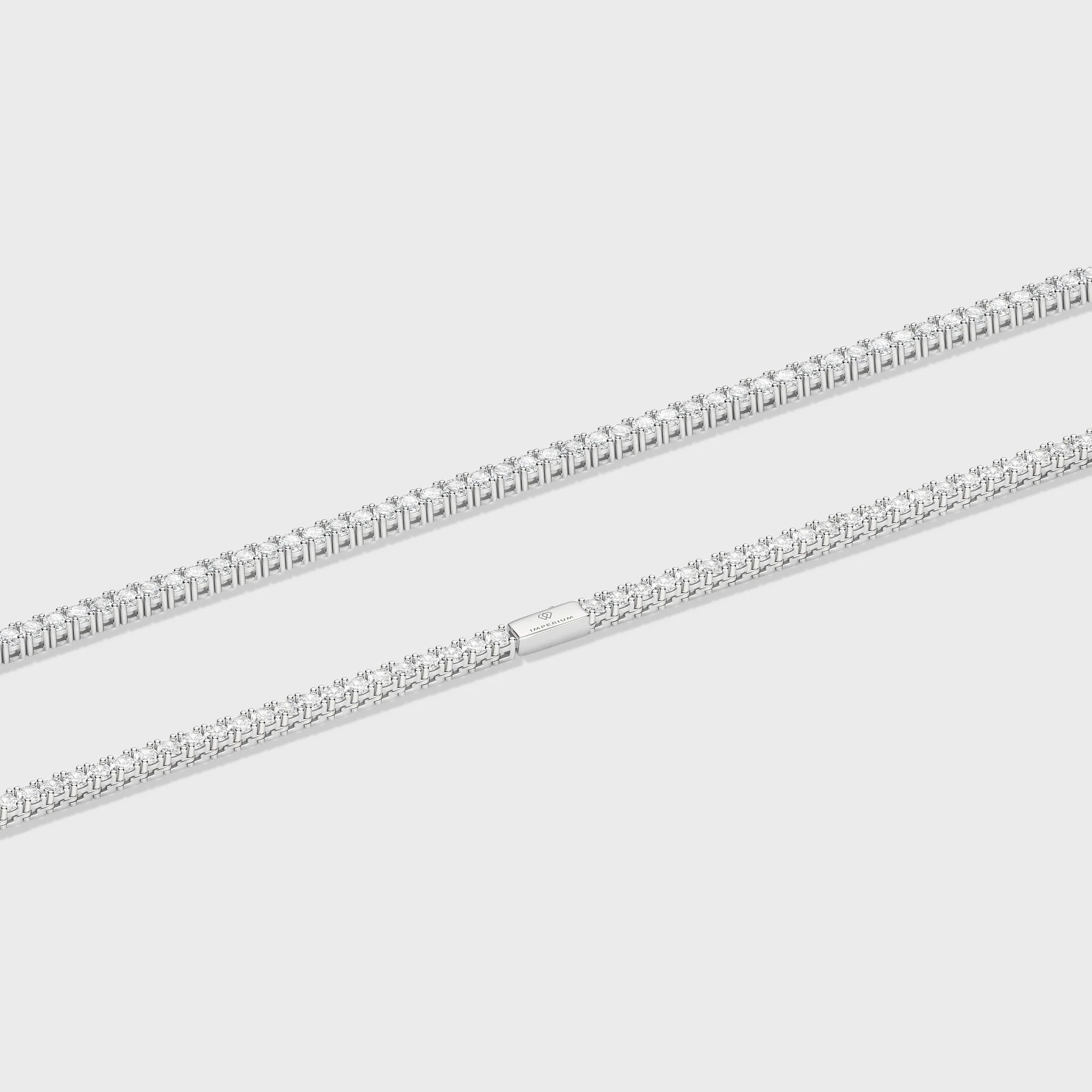 Women's Tennis Chain (Silver) - 3mm - Image 3