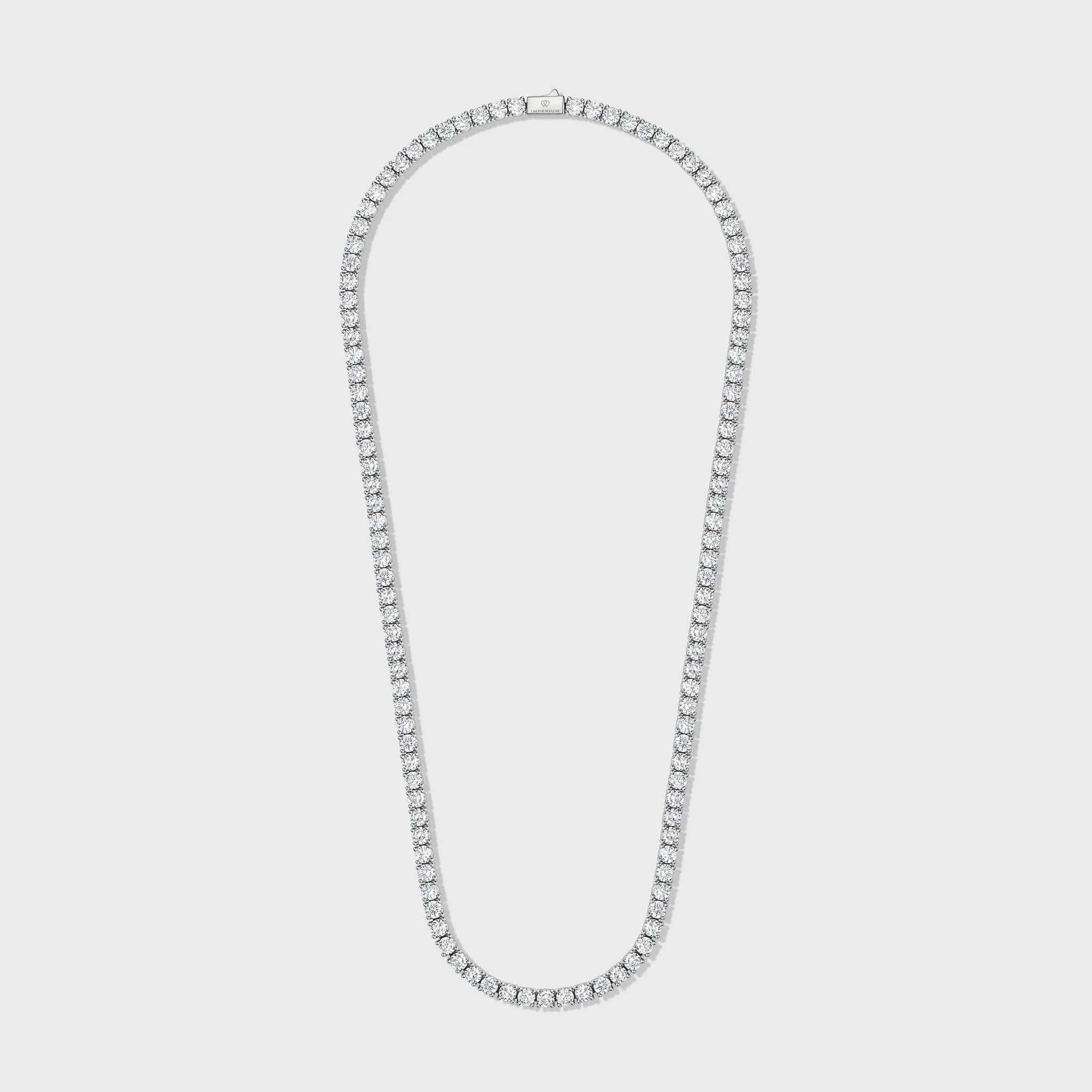 Women's Tennis Chain (Silver) - 5mm - Image 4